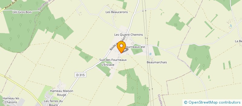 localisation de l'entreprise MONSIEUR ROMAIN GAUTHIER  TIGY