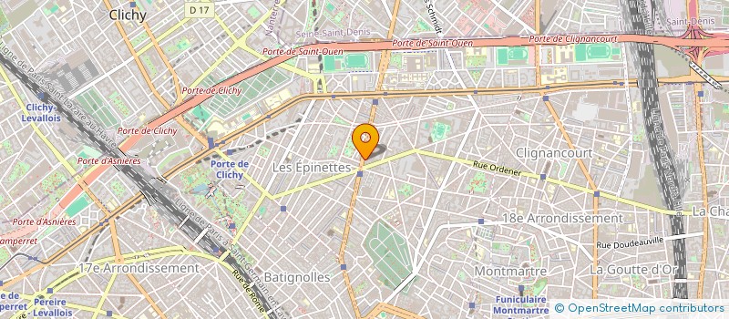 localisation de l'entreprise MONSIEUR ROMAIN GAUTHIER à PARIS