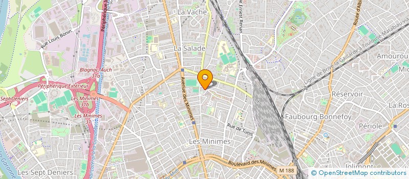 localisation de l'entreprise MONSIEUR ROMAIN GAUTIE à TOULOUSE
