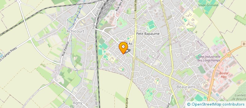 localisation de l'entreprise MONSIEUR ROMAIN GAVORY  CAMBRAI