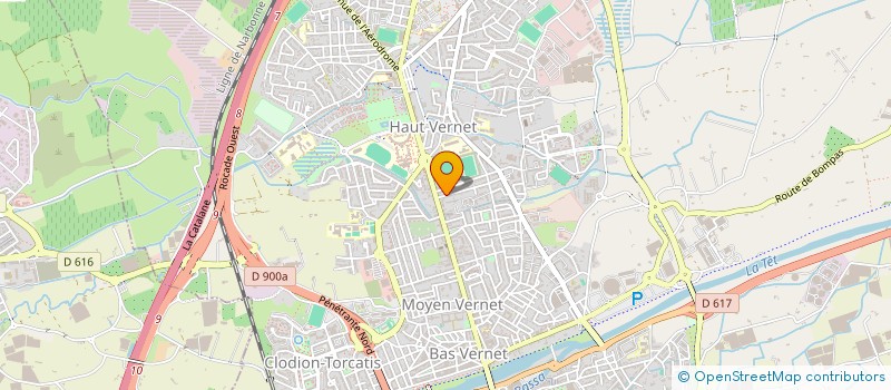 localisation de l'entreprise MONSIEUR ROMAIN GAYRAUD  PERPIGNAN