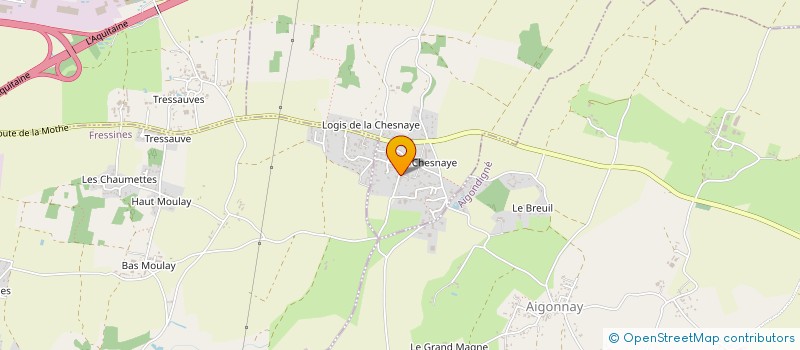 localisation de l'entreprise MONSIEUR ROMAIN GEAY  SAINTE-NEOMAYE