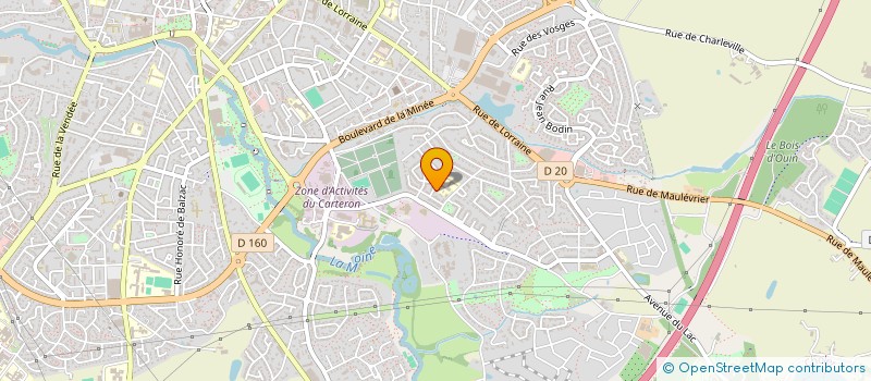 localisation de l'entreprise MONSIEUR ROMAIN GELINEAU à CHOLET