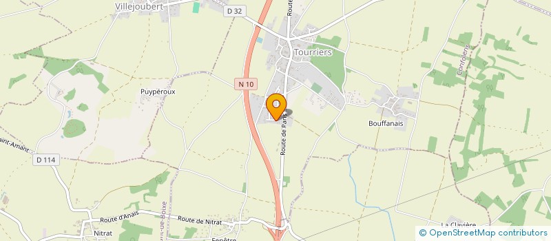 localisation de l'entreprise MONSIEUR ROMAIN GELLIBERT  MONTPELLIER-DE-MEDILLAN