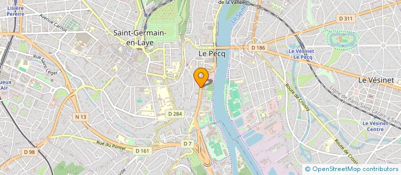 localisation de l'entreprise MONSIEUR ROMAIN GENEROSO  LE PECQ