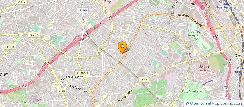localisation de l'entreprise MONSIEUR ROMAIN GENEVOIS à MONTREUIL