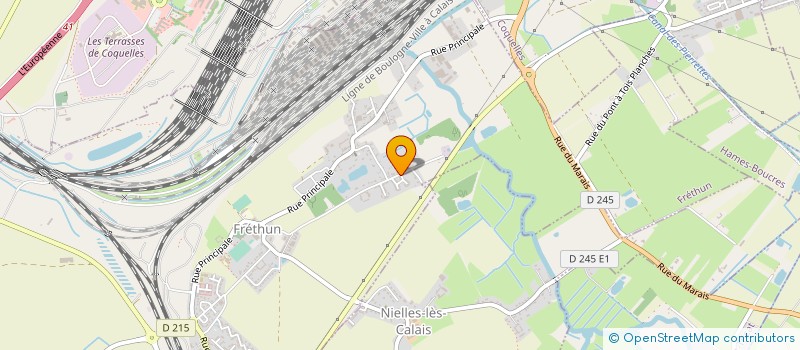 localisation de l'entreprise MONSIEUR ROMAIN GENTILHOMME  FRETHUN