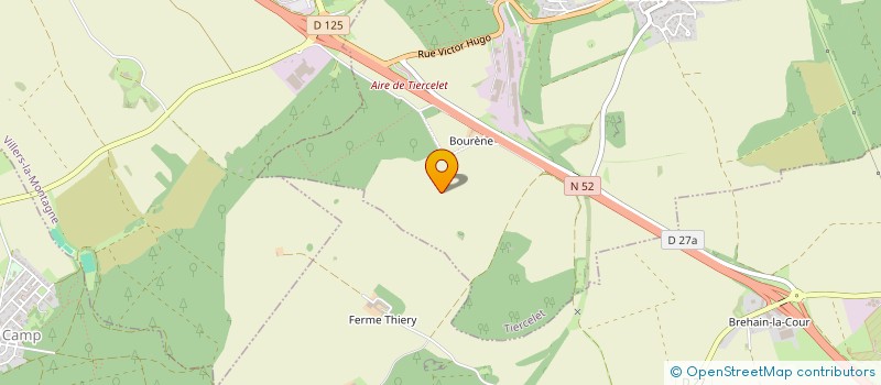 localisation de l'entreprise MONSIEUR ROMAIN GEORGEL  TIERCELET