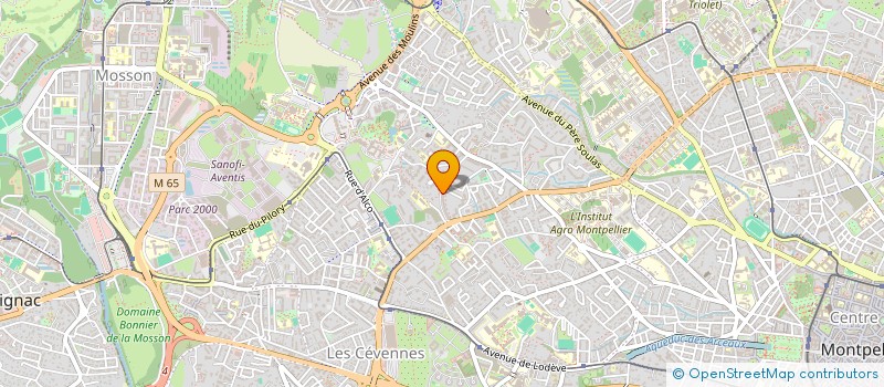 localisation de l'entreprise MONSIEUR ROMAIN GERBOIN  MONTPELLIER