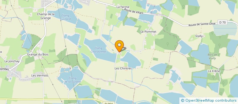 localisation de l'entreprise MONSIEUR ROMAIN GHERARDI  SAINTE-OLIVE