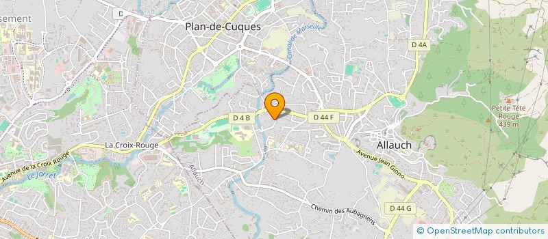 localisation de l'entreprise MONSIEUR ROMAIN GIACOMI à ALLAUCH