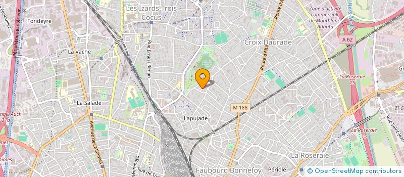 localisation de l'entreprise MONSIEUR ROMAIN GIEULES à TOULOUSE