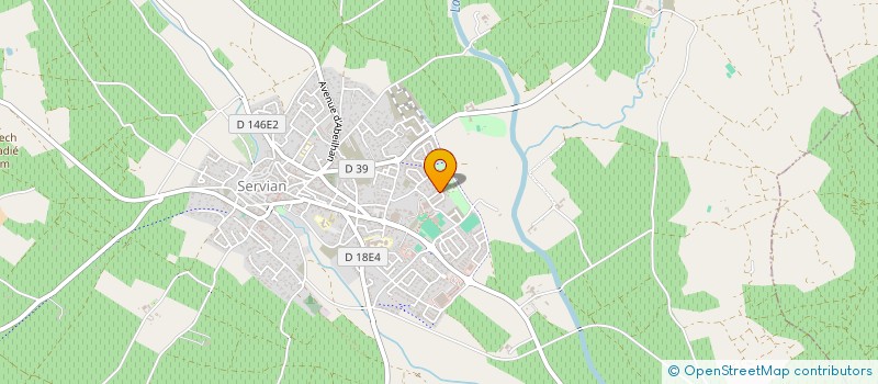 localisation de l'entreprise MONSIEUR ROMAIN GIL  SERVIAN