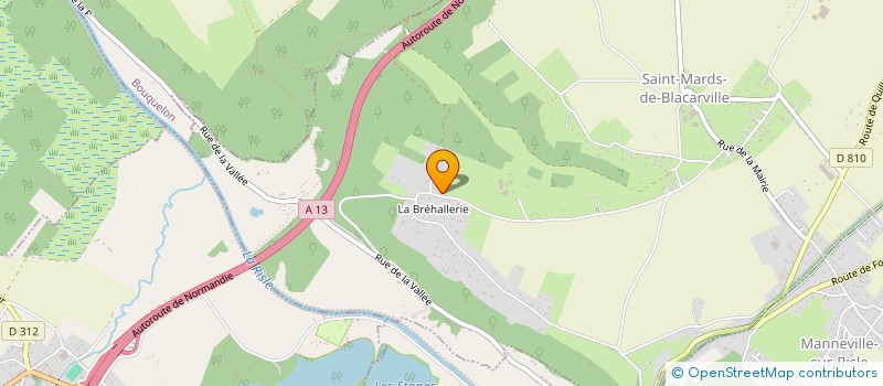 localisation de l'entreprise MONSIEUR ROMAIN GILARD  SAINT-MARDS-DE-BLACARVILLE