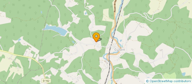 localisation de l'entreprise MONSIEUR ROMAIN GILIS  LACAPELLE-BIRON