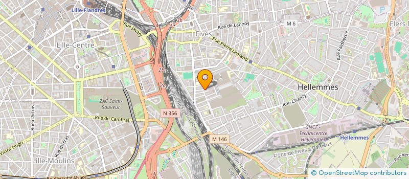 localisation de l'entreprise MONSIEUR ROMAIN GILLET à LILLE