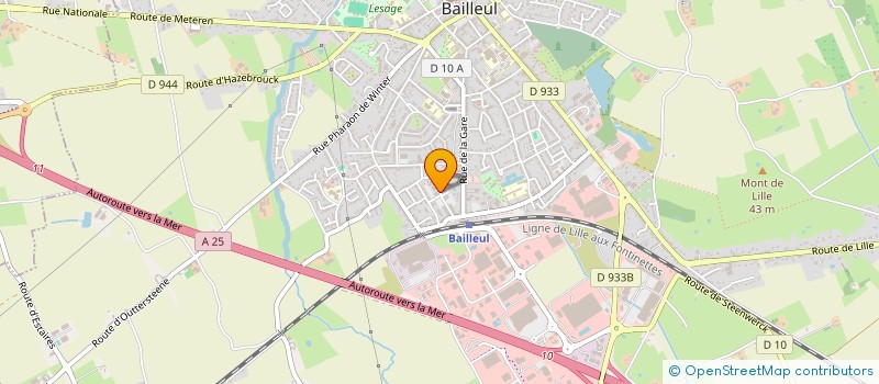 localisation de l'entreprise MONSIEUR ROMAIN GILOTIN à BAILLEUL