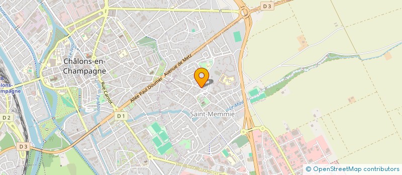 localisation de l'entreprise MONSIEUR ROMAIN GIOVANETTI  SAINT-MEMMIE