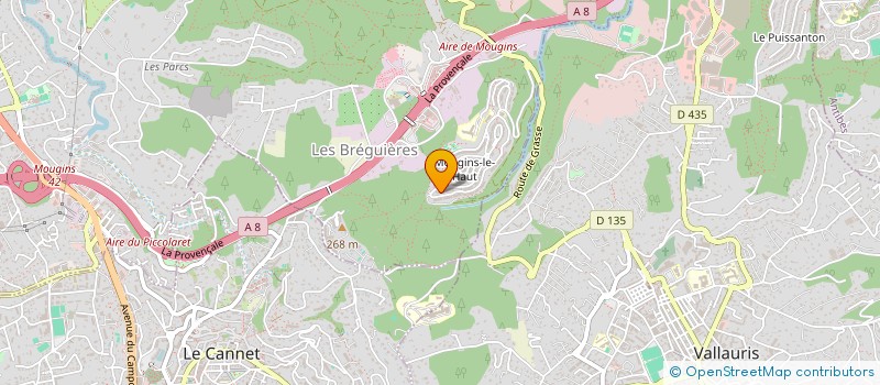localisation de l'entreprise MONSIEUR ROMAIN GIOVANNONI à MOUGINS