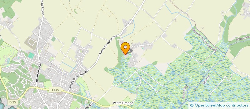 localisation de l'entreprise MONSIEUR ROMAIN GIRARD  MESCHERS-SUR-GIRONDE