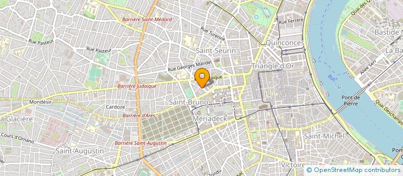 localisation de l'entreprise MONSIEUR ROMAIN GIRARDIN  BORDEAUX