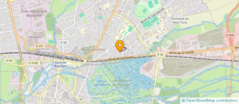 localisation de l'entreprise MONSIEUR ROMAIN GIRAUD  BOURGES