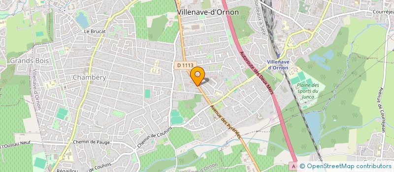 localisation de l'entreprise MONSIEUR ROMAIN GIRAULT  SAINT-MEDARD-EN-JALLES