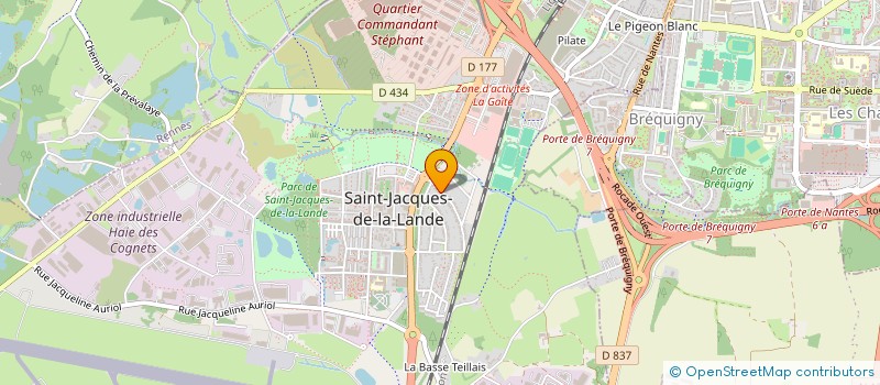 localisation de l'entreprise MONSIEUR ROMAIN GISLAIS à SAINT-JACQUES-DE-LA-LANDE
