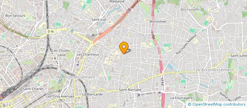 localisation de l'entreprise MONSIEUR ROMAIN GIUSIANO à MARSEILLE