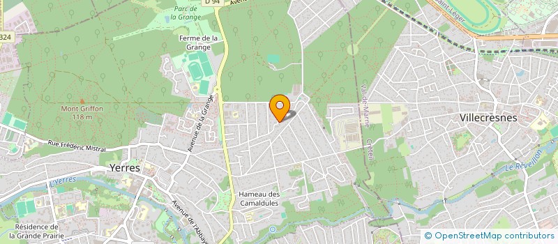 localisation de l'entreprise MONSIEUR ROMAIN GODEMENT  YERRES