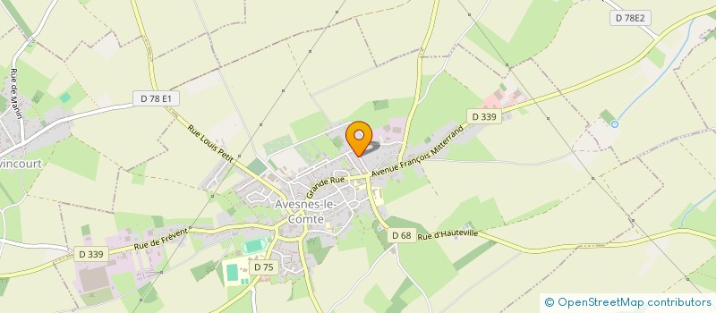 localisation de l'entreprise MONSIEUR ROMAIN GODRY  BAILLEUL-SIR-BERTHOULT