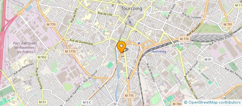 localisation de l'entreprise MONSIEUR ROMAIN GOGOL  TOURCOING