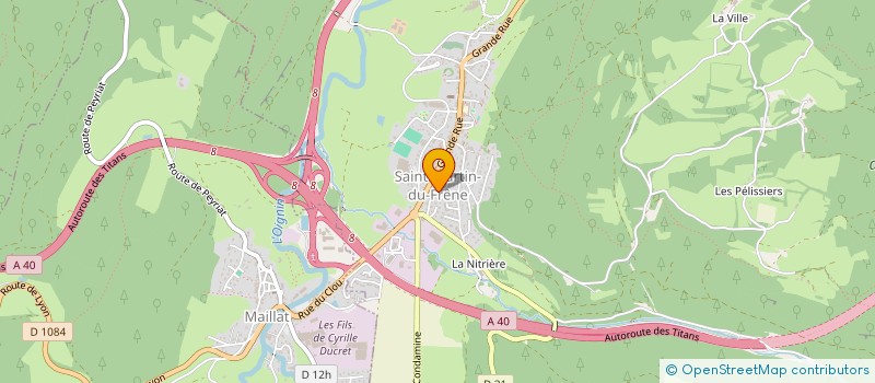 localisation de l'entreprise MONSIEUR ROMAIN GOIX  SAINT-MARTIN-DU-FRENE