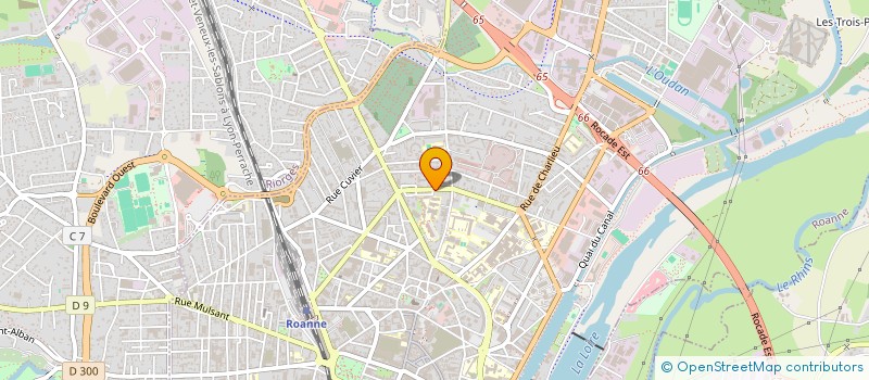 localisation de l'entreprise MONSIEUR ROMAIN GOLLIARD  ROANNE