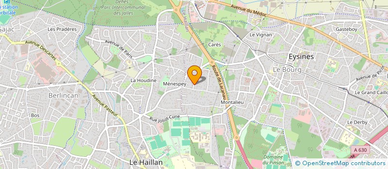 localisation de l'entreprise MONSIEUR ROMAIN GONCALVES à EYSINES