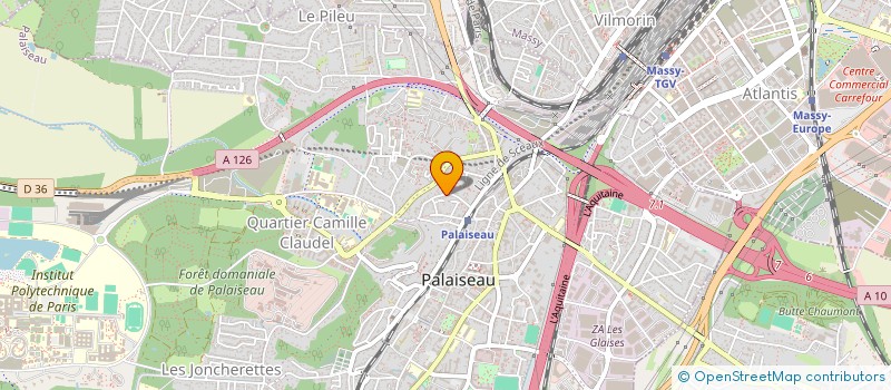localisation de l'entreprise MONSIEUR ROMAIN GONNET à PALAISEAU