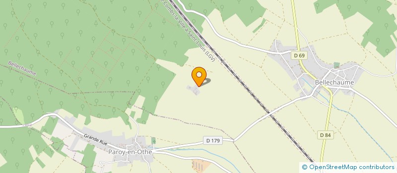 localisation de l'entreprise MONSIEUR ROMAIN GORCE  BELLECHAUME