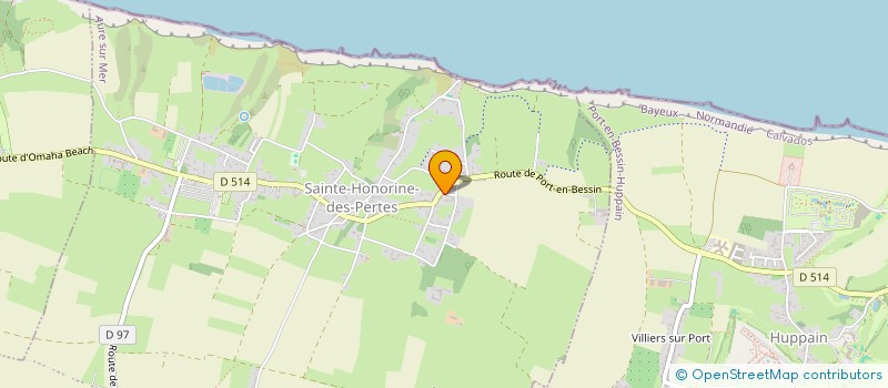 localisation de l'entreprise MONSIEUR ROMAIN GOSSELIN à AURE SUR MER