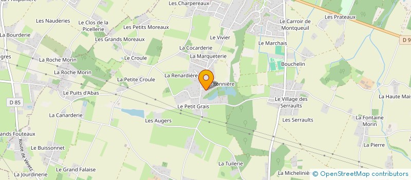 localisation de l'entreprise MONSIEUR ROMAIN GOUGEON  AZAY-SUR-CHER