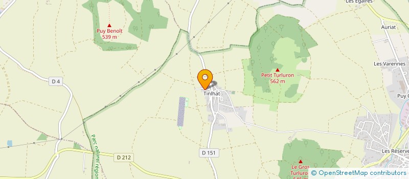 localisation de l'entreprise MONSIEUR ROMAIN GOURBEYRE  BILLOM