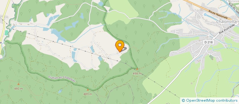 localisation de l'entreprise MONSIEUR ROMAIN GRAFF  FRAHIER-ET-CHATEBIER