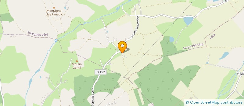 localisation de l'entreprise MONSIEUR ROMAIN GRAILLE  SURY-PRES-LERE