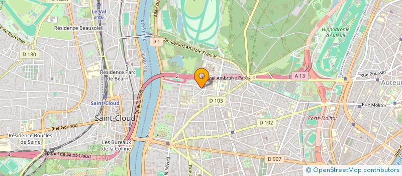 localisation de l'entreprise MONSIEUR ROMAIN GRANDSIRE à BOULOGNE-BILLANCOURT