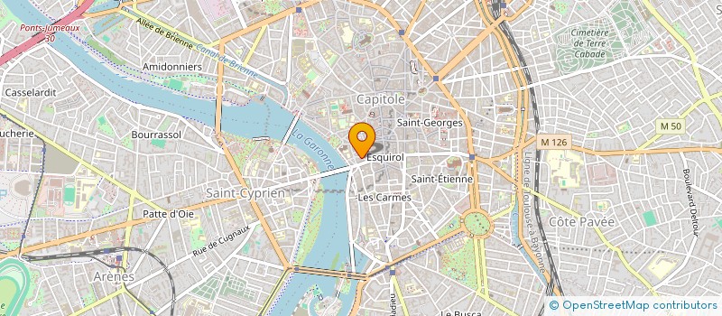 localisation de l'entreprise MONSIEUR ROMAIN GRANGE à TOULOUSE