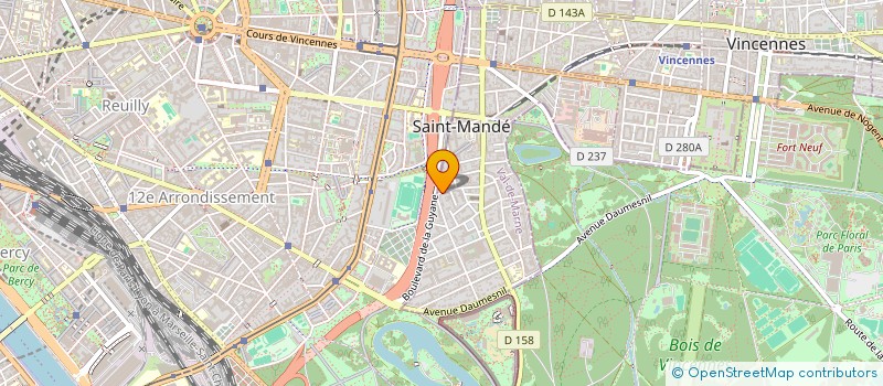 localisation de l'entreprise MONSIEUR ROMAIN GREGOIRE à SAINT-MANDE