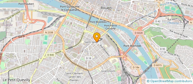 localisation de l'entreprise MONSIEUR ROMAIN GREMONT  ROUEN