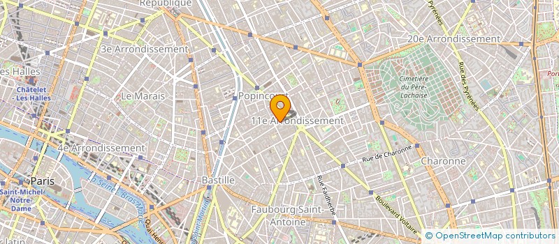 localisation de l'entreprise MONSIEUR ROMAIN GRIAT  PARIS