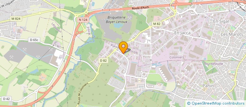 localisation de l'entreprise MONSIEUR ROMAIN GROLIERE à PLAISANCE-DU-TOUCH
