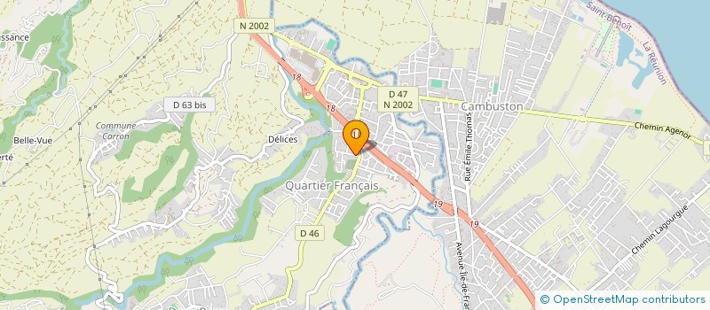 localisation de l'entreprise MONSIEUR ROMAIN GRONDIN  BESANCON