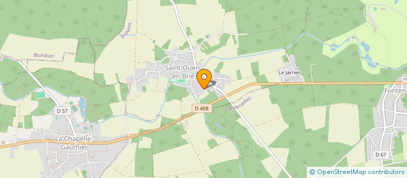 localisation de l'entreprise MONSIEUR ROMAIN GRONDIN  SAINT-OUEN-EN-BRIE